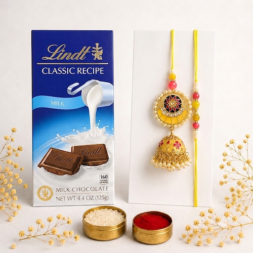 Buy Bhaiya Bhabhi Rakhi with Lindt