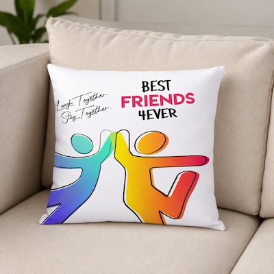 Best Friends Forever Personalized Cushion