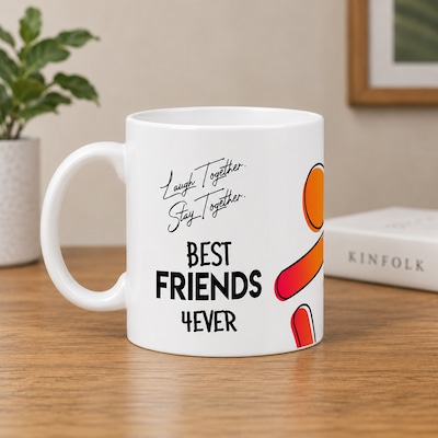 Best Friends Forever Ceramic Mug