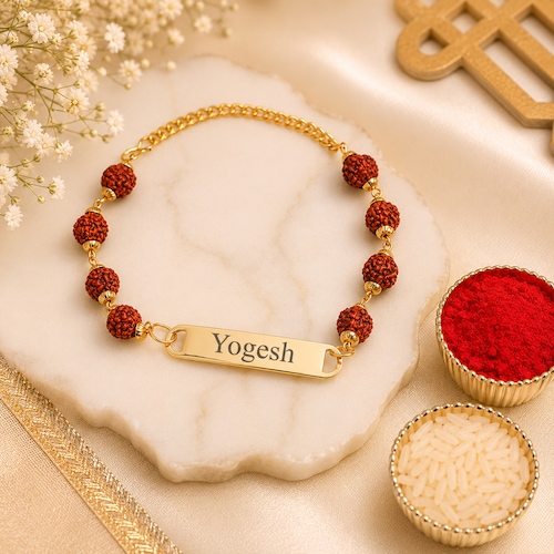 Buy Personalized Sacred Rudra Rakhi