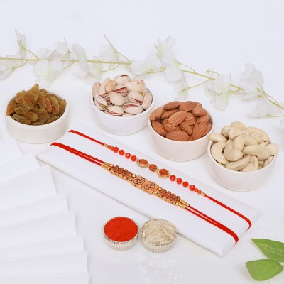 112186_Rakhi Set of 2 with Nutty Bliss