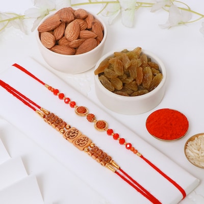 112193_Set of 2 Rakhi with Healthy Treats