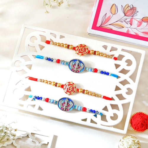 Buy Set of 4 Spiritual Rakhi