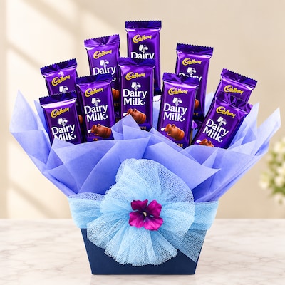 Dairy Milk Chocolate Basket