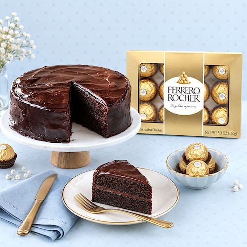 Buy Chocolate Cake with Ferrero Rocher