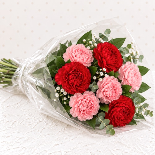 Buy Fresh Carnation Mix Flower Bouquet