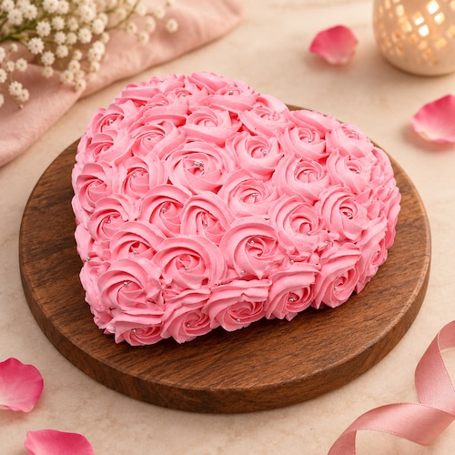 Buy Strawberry Rose Cake
