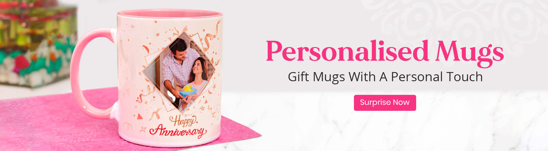 Send Personalised Mugs to India