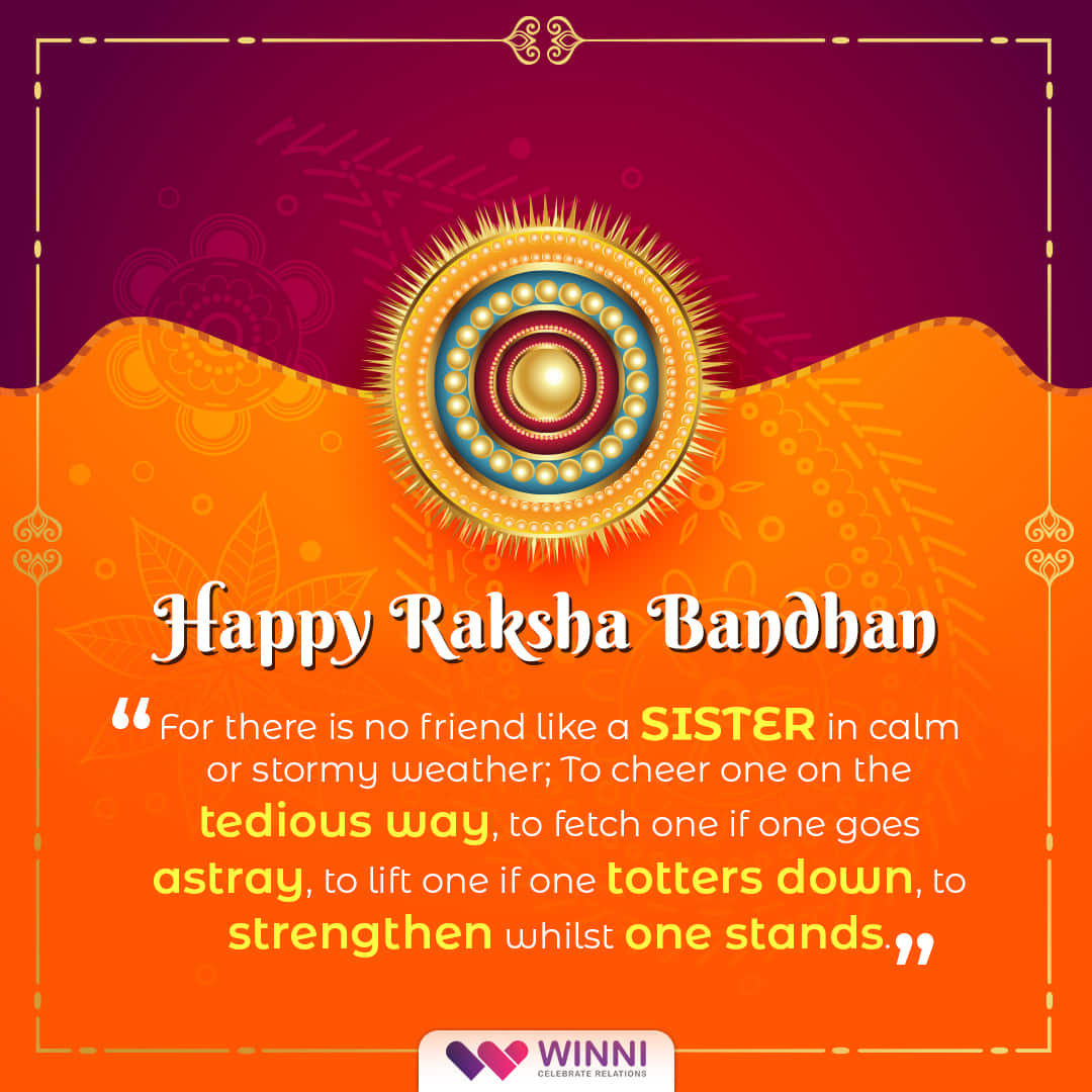 Happy Raksha Bandhan Quotes 2021 | Rakhi Wishes and Greetings | Winni